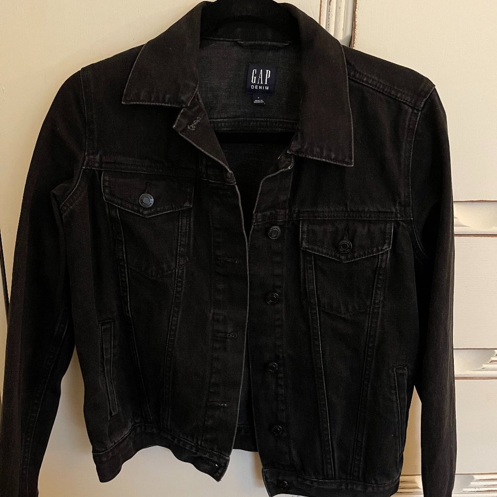 Black Jean Jacket
